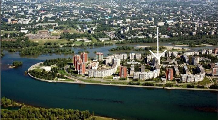 Apartment На Стрелке С Красивым Видом На Иртыш Ustʼ-Kamenogorsk Extérieur photo